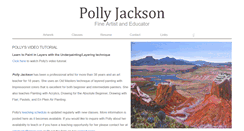 Desktop Screenshot of pollyjackson.com